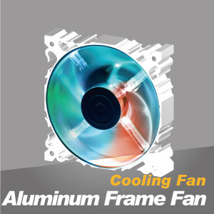 Der Aluminiumrahmen-Kühlventilator bietet eine leistungsstarke Wärmeableitung und eine robuste Konstruktion.
