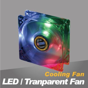LED / 透明な冷却ファン - LED＆透明な冷却ファン