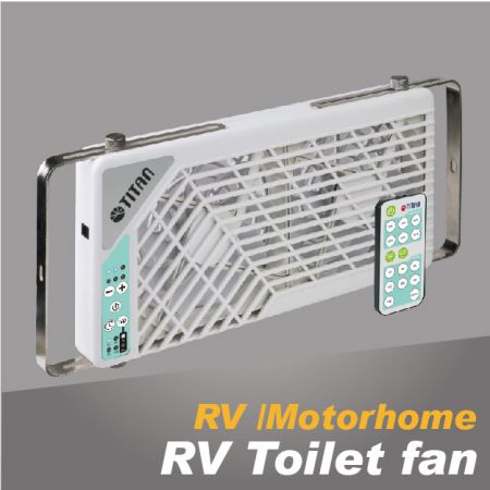 Ventilateur pour toilettes de camping-car - Ventilateur de ventilation pour toilettes de camping-car TITAN