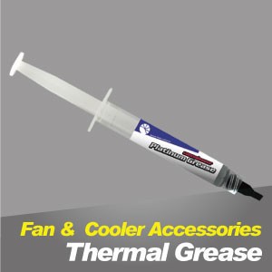 grasa térmica - Grasa térmica TITAN, puede mejorar la disipación de calor de la CPU o VGA, proporcionando un rendimiento de enfriamiento excelente.