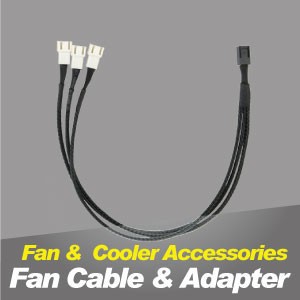 Cable y Adaptador de Ventilador - Cable y adaptador de ventilador de refrigeración TITAN.
