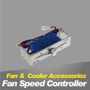 Contrôleur de vitesse du ventilateur. - Le contrôleur de vitesse du ventilateur de refroidissement TITAN permet de réguler la vitesse et de réduire le bruit.
