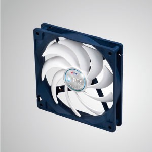 Ventilateur de refroidissement étanche / anti-poussière 12V DC IP55 / 140mm - TITAN- Le ventilateur de refroidissement IP55 étanche et résistant à la poussière convient aux environnements humides/poussiéreux ou aux instruments précis.