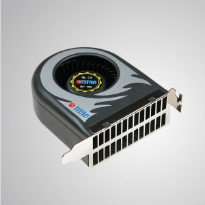 Ventilador de enfriamiento del sistema de soplador de CC de 12V (ventilador de doble tamaño) - 111mm x 91mm x 38mm - TITAN - Ventilador de enfriamiento del sistema de soplador de CC con ventilador de 111 x 91 x 38mm (ventilador de doble tamaño), prolonga la vida útil y la confiabilidad del sistema informático.