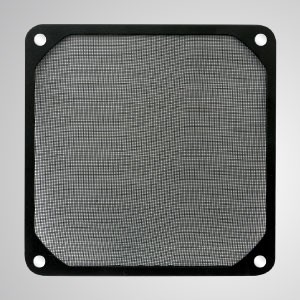 120mm Cooler Fan Dust Metal Filter with Embedded Magnet for Fan / PC Case Cover - 120mm Meltal Filter with Embedded magnet, making you easily attach on any steels chassis without tools.