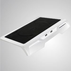 12-Zoll-17-Zoll-Laptop-Notebook-Kühler-Kühlpad mit ultraschlankem, tragbarem USB-Ausgang - Ausgestattet mit einem 200mm Lüfter und einer Mesh-Oberfläche kann er den Luftstrom effektiv beschleunigen, um Wärme abzuführen.