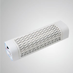 5V DC 팬스톰 USB 타워 쿨링 팬 (차량 및 유모차용) / 클래식 화이트 - USB 모바일 선풍기는 차량 선풍기, 유모차 선풍기, 강력한 바람으로 실외 냉각이 가능합니다.