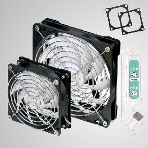 Ventilateur de ventilation 5V DC avec double cadre aimanté pour
