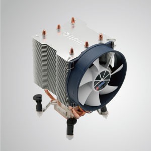 مبرد هواء عالمي لوحدة المعالجة المركزية مع 3 أنابيب توصيل حراري مباشرة ومروحة PWM بحجم 90 مم / TDP 140 واط - مبرد عالمي لوحدة المعالجة المركزية مع 3 أنابيب توصيل حراري مباشرة ومروحة PWM بحجم 90 مم. يوفر أداءً رائعًا في تبريد وحدة المعالجة المركزية.
