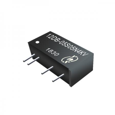 1W 4KV Isolation SIP7 Unregulated Output DC-DC Converters - 1W 4KV Isolation SIP Continuous Protection DC-DC Converters