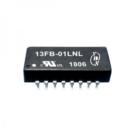 10/100 Base-T 單埠 16PIN SMD 網路濾波器