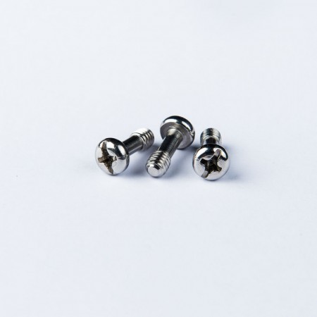 Binding Head w/ Machine Thread - Binding Head Machine Screw w/ Phillips and Slotted Combo Recess and Partial Thread.