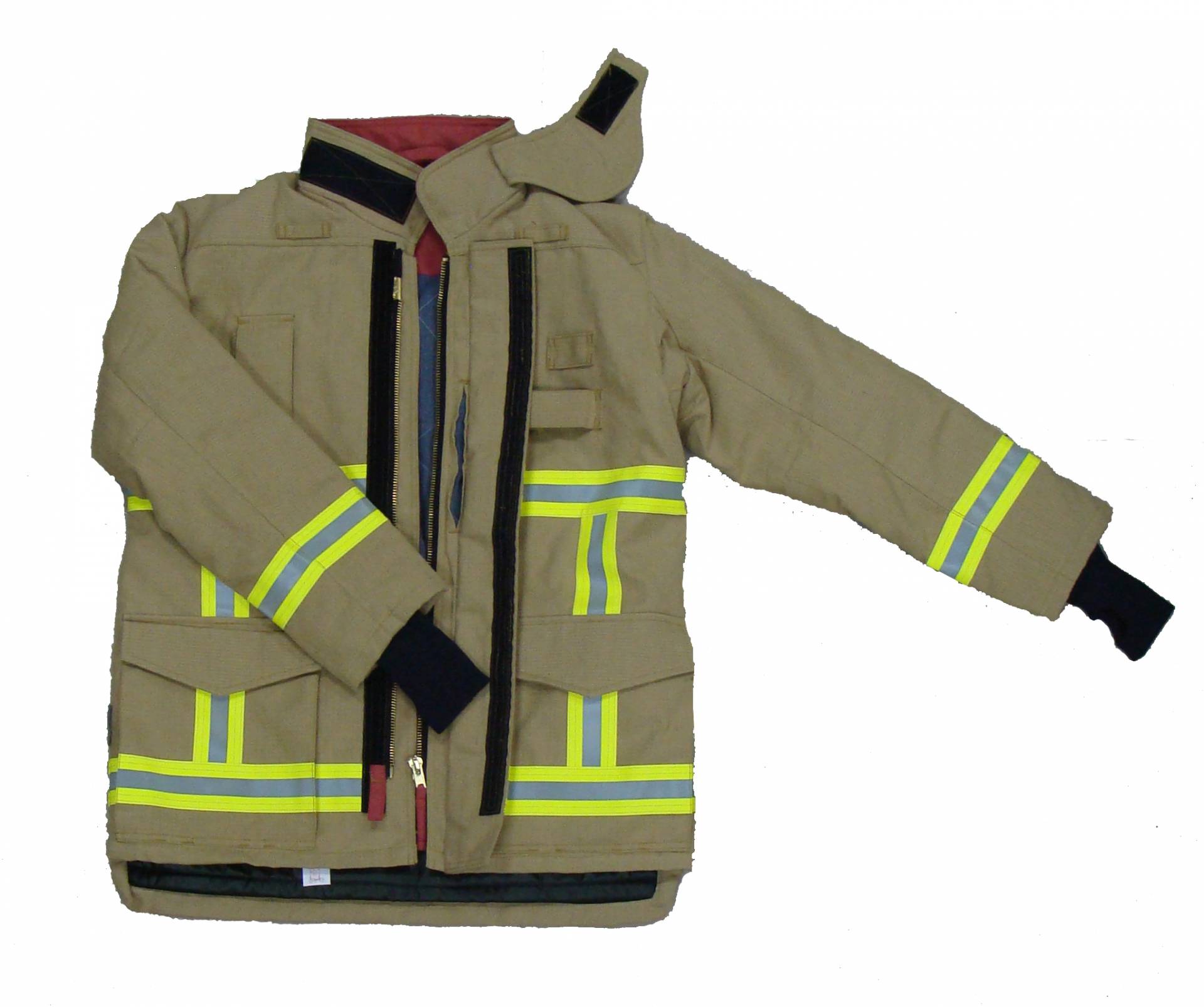Premium 701-G European style Firefighting Suit, EN469 Level 2, CE certificate, heavy duty to protect firemen