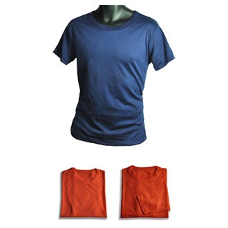 Elastic Knitted T-Shirt featured Fire Resistance and Good Color Fastness
