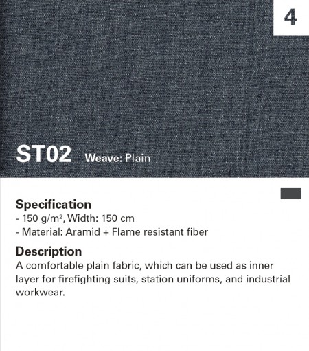 Inherently Fire Resistant Fabric for multiple-use in various kind of colors