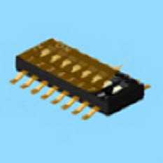 Dip Switch - pin length 8.1 mm - Dip Switches (DHNF)
