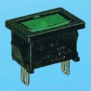 Mini Rocker Switch 2P Indicator - Rocker Switches (JS-606I)