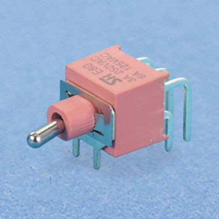 Sealed Toggle Switch right angle DPDT - Toggle Switches (NE8021)