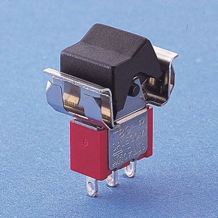 Miniature Rocker Switch snap-in - Rocker Switches (R8015-R22)