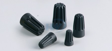 Wire Connectors,PA66/Steel spring,Temp Rating180°C (356°F),Voltage 600V,Suitable Wire AWG 18-10