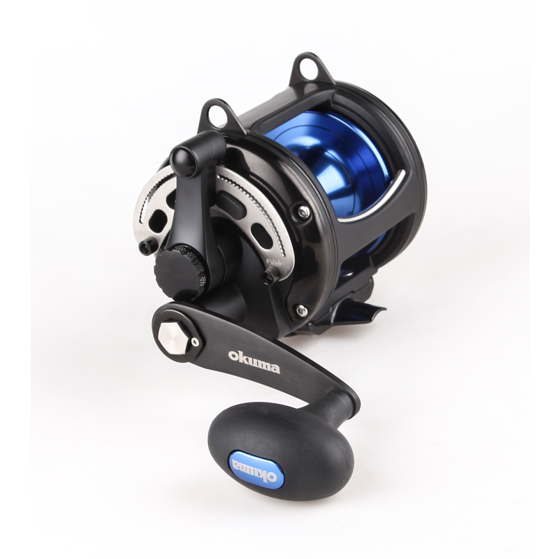 Solterra b Lever Drag Reel - Okuma Solterra b Lever Drag Reel- Stainless steel main gears, pinion gears and shafts- Single speed, High-speed and Two-speed models- Durable corrosion-resistant frame & side plates- 2 thrust bearings reduce handle turning force be over 50%.