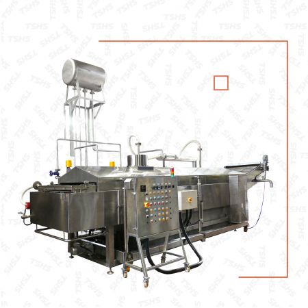 Şurup Kaplama Ürünleri için Sürekli Derin Yağ Kızartma Makinesi - Şurup Kaplama Ürünleri için Sürekli Derin Yağ Kızartma Makinesi