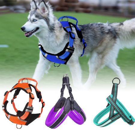 Wholesale Reflective Dog Harness