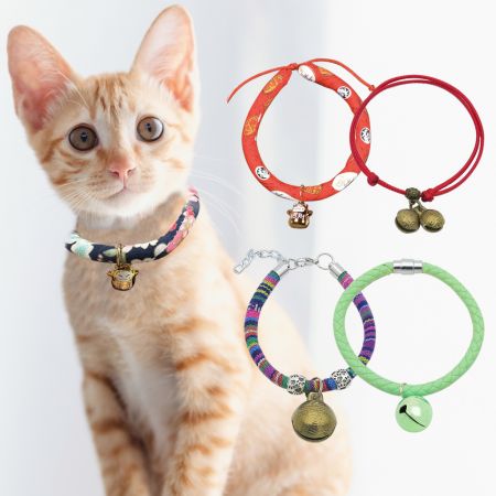 Wholesale Rope Cat Collar - Wholesale Rope Cat Collar With Bell