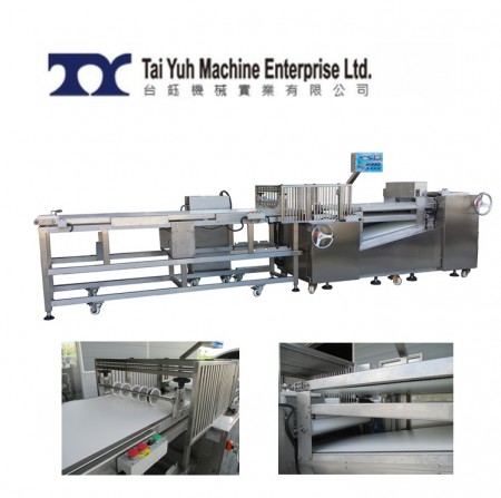 Continuous Dough Sheeter(Folding Type) - Dough band roller and divider