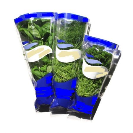 Model No.: Biodegradable CPP flower sleeve - Biodegradable CPP Flower Sleeve for herbs, living salad plants, bouquet flower and plants