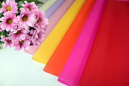 BOPP Film With Matt Color Printed Flower Wrapping & Gift Wrapping