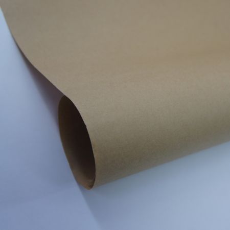 70gram natural brown kraft paper, material and printed