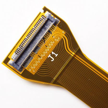 Circuito Impresso Flexível SMT - FPC de dupla face, flash dourado