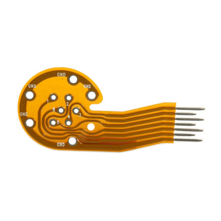 Circuito impresso flexível de 0,2mm de cobre puro - FPC de cobre puro