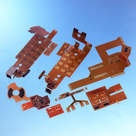 Flexible Leiterplatte - Zweiseitige F.P.C. mit Bauteilen montiert
