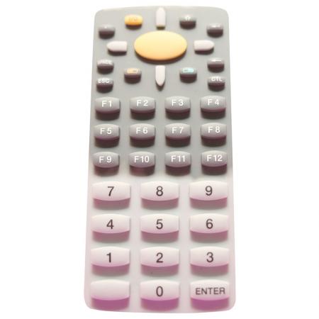 Silicone Rubber Keypad - Rubber Assembled with P.C.B.