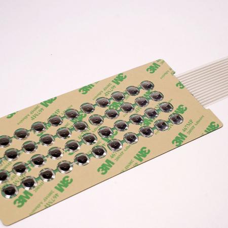 Circuit layer assembled with 3M adhesive - Water resistance membrane