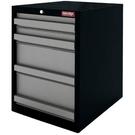 Heavy Duty Metal Tool Cabinet - 70cm Height with 4 Drawers for Industrial Environments