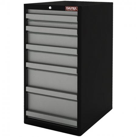 Heavy Duty Metal Tool Cabinet - 100cm Height with 6 Drawers for Industrial Environments