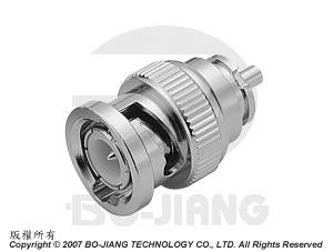 BNC RF Coaxial connector recept type for modeling mode