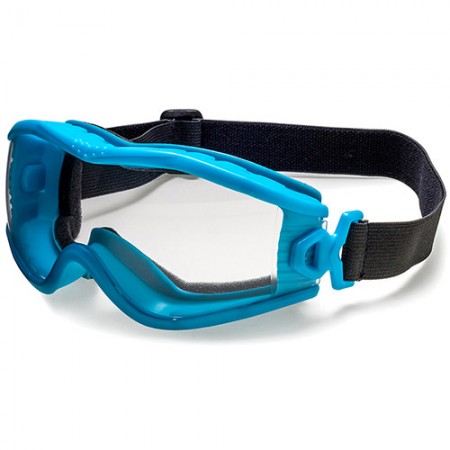 Gafas de seguridad - Diseño de montura de doble inyección de goma