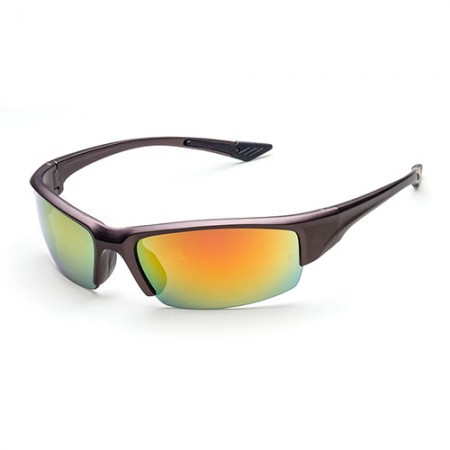 Унисекс спортивные солнцезащитные очки с полуримом - Унисекс спортивные солнцезащитные очки