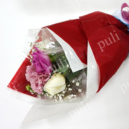 Papel de seda floral encerado - Fabricante de papel de tejido floral encerado
