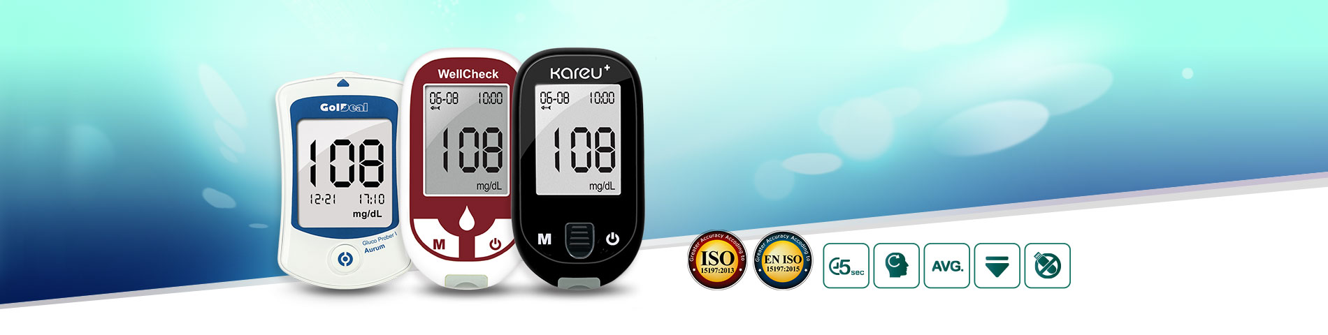 Quick Reaction & High Accuracy Blood Glucose Meter Monitor blood glucose levels on a regular basis
