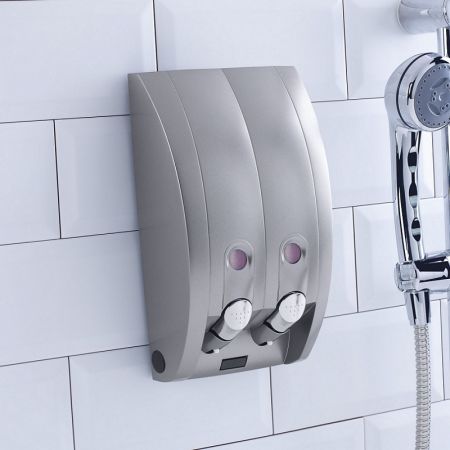 Dispensador de jabón para hotel a prueba de manipulaciones *350ml - Dispensador de jabón para hotel montado en la pared