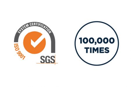 ISO 9001 Prozess standardisieren und von SGS zugelassener Spender