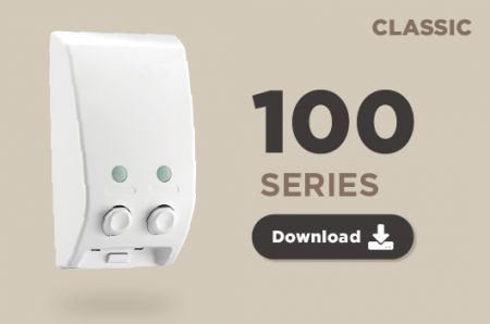 HP-100 Classico - Dispenser di sapone da parete per il bagno