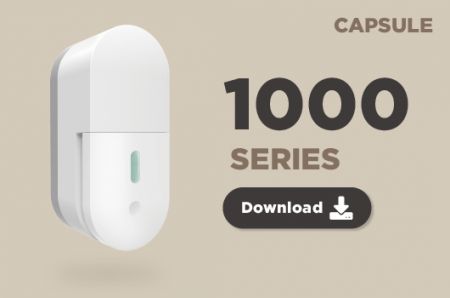 एचपी-1000 कैप्सूल - फोम और तरल पब्लिक शौचालय साबुन डिस्पेंसर