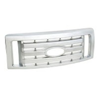 Ford Chrome Car Front Grille (Satin Nickel Plating ) - Ford Chrome Car Front Grille