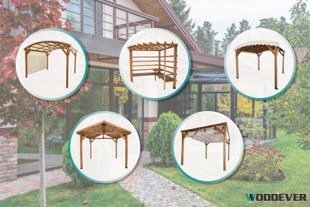 WOODEVER outdoor furniture factory continues to manufacture and develop the pergola market demand